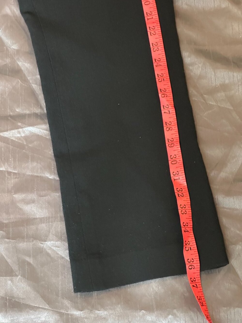 ESCADA Black Wool Casual Pants Women's Size 46 - Picture 8 of 15
